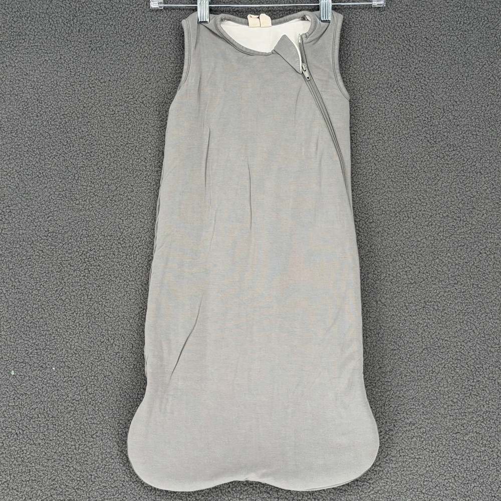 Kyte Baby Bamboo Sleep Bag 1.0 TOG Gray 0-6 Months Wearable Blanket
